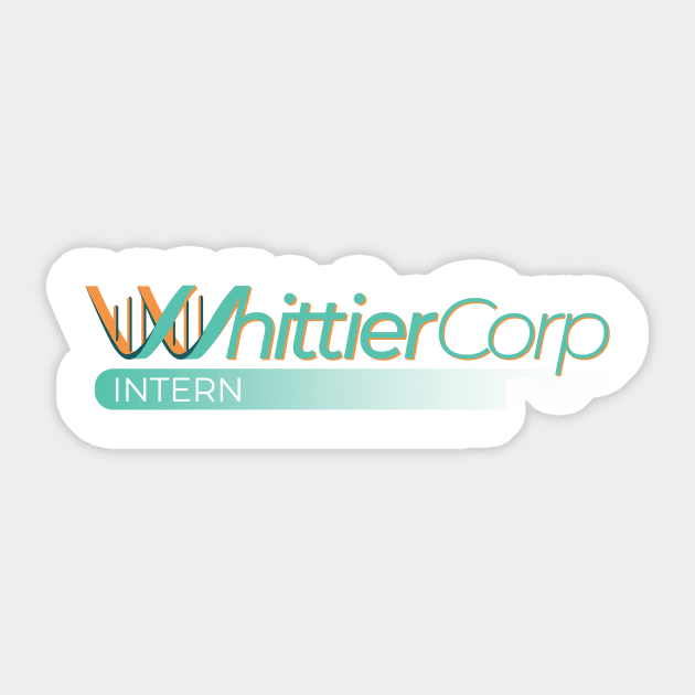 Whittier Corp Intern Uniform Sticker by GZM Podcasts